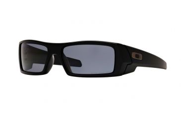 Image of Oakley GasCan Prescription Rx Sunglasses OO9014-11-122-61 - Lens Diameter 61 mm, Frame Color Matte Black