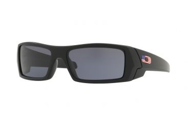 Image of Oakley GasCan Prescription Rx Sunglasses OO9014-11-192-61 - Lens Diameter 61 mm, Frame Color Matte Black