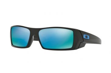 Image of Oakley GasCan Prescription Rx Sunglasses OO9014-901415-60 - Lens Diameter 60 mm, Frame Color Polished Black