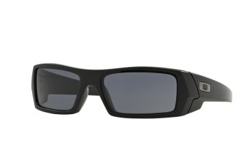 Image of Oakley GASCAN OO9014 Bifocal Prescription Sunglasses OO9014-03-473-61 - Lens Diameter 61 mm, Frame Color Matte Black