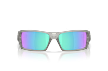 Image of Oakley Gascan Sunglasses, Matte Grey, PRIZM Sapphire, PRIZM Sapphire, OO9014-D360