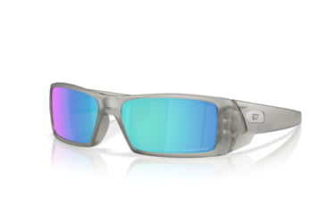 Image of Oakley Gascan Sunglasses, Matte Grey, PRIZM Sapphire, PRIZM Sapphire, OO9014-D360