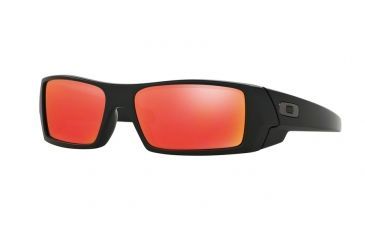 Image of Oakley GasCan Prescription Rx Sunglasses OO9014-26-246-61 - Lens Diameter 61 mm, Frame Color Matte Black