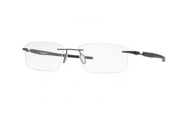 Image of Oakley GAUGE 3.1 OX5126 Bifocal Prescription Eyeglasses 512601-52 - Matte Black Frame, Clear Lenses