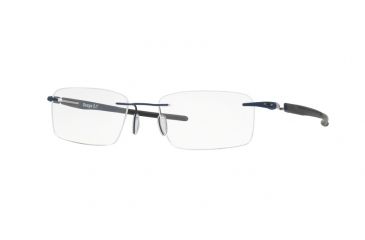 Image of Oakley GAUGE 3.1 OX5126 Bifocal Prescription Eyeglasses 512603-52 - Matte Midnight Frame, Clear Lenses
