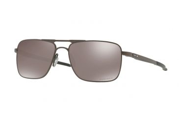 Image of Oakley GAUGE 6 OO6038 Single Vision Prescription Sunglasses, 57mm, Pewter, OO6038-603806-57-SV