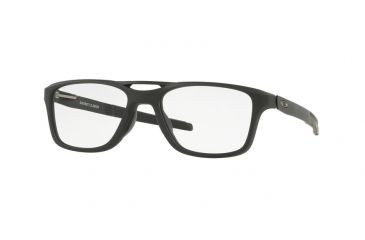 Image of Oakley GAUGE 7.2 ARCH OX8113 Eyeglass Frames 811301-53 - Satin Black Frame, Clear Lenses