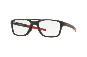 Image of Oakley GAUGE 7.2 ARCH OX8113 Eyeglass Frames 811304-55 - Satin Black Frame, Clear Lenses