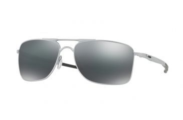 Image of Oakley GAUGE 8 OO4124 Single Vision Prescription Sunglasses OO4124-412407-62 - Lens Diameter 62 mm, Frame Color Matte Lead