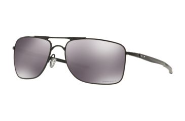 Image of Oakley GAUGE 8 OO4124 Single Vision Prescription Sunglasses, 62mm, Polished Black, OO4124-412411-62-SV