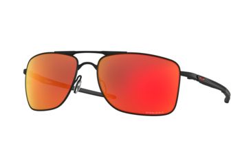 Image of Oakley GAUGE 8 OO4124 Single Vision Prescription Sunglasses OO4124-412413-62 - Lens Diameter 62 mm, Frame Color Matte Black