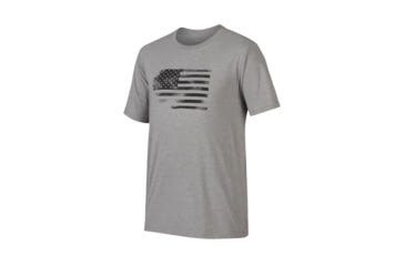 Image of Oakley Glory Flag - Mens, Athletic Heather Grey, 2XL, 456462-24G-XXL