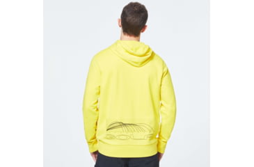 Image of Oakley Golf Stretch Logo Hoodie - Mens, Radiant Yellow, Medium, FOA400458-5RY-M