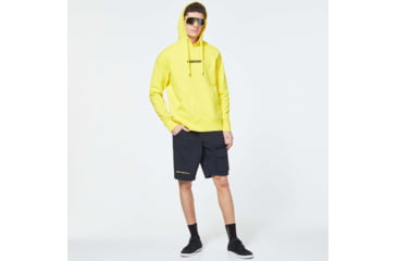 Image of Oakley Golf Stretch Logo Hoodie - Mens, Radiant Yellow, Medium, FOA400458-5RY-M