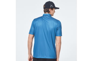 Image of Oakley Golf Swing Short Sleeve Polo - Mens, Interstellar Blue, 2XL, FOA400134-6TR-XXL