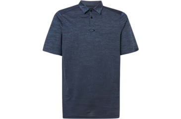 Image of Oakley Gradient Gravity 2.0 Polo - Mens, New Dark Grey Heather, 3XL, FOA400215-97F-XXXL