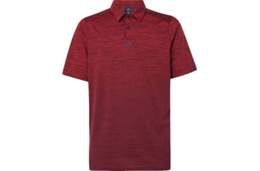 Image of Oakley Gradient Gravity Polo 2.0 - Mens, Violet Red Hthr, Extra Large, FOA400215-96F-XL