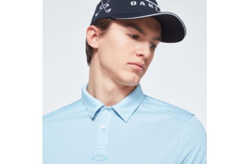 Image of Oakley Gravity Short Sleeve Polo 2.0 - Mens, Aviator Blue, 3XL, FOA400517-6VB-XXXL