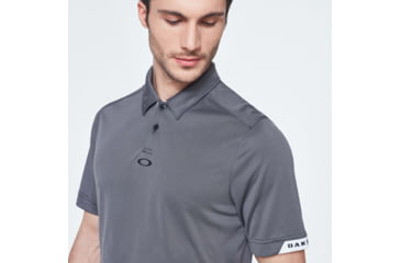 Image of Oakley Gravity Short Sleeve Polo 2.0 - Mens, Blackout, 3XL, FOA400517-02E-XXXL