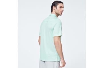 Image of Oakley Gravity Short Sleeve Polo 2.0 - Mens, Fresh Green, Extra Small, FOA400517-7CF-XS