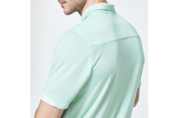 Image of Oakley Gravity Short Sleeve Polo 2.0 - Mens, Fresh Green, Extra Small, FOA400517-7CF-XS