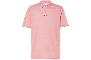 Image of Oakley Gravity Short Sleeve Polo 2.0 - Mens, High Risk Red, Medium, FOA400517-43A-M
