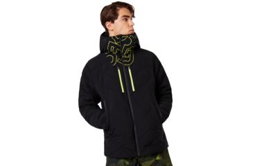 Image of Oakley Great Scott Insulated 2L 15K Jacket - Mens, Blackout, Large, 412781-02E-L