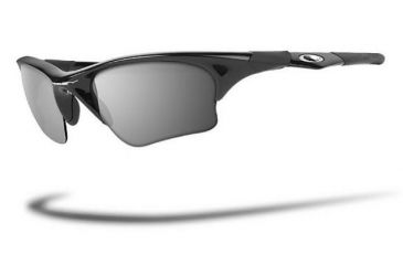 Image of Oakley Half Jacket XLJ Jet Black Frame Single Vision Rx Sunglasses 12-839