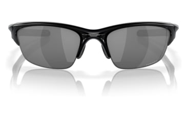 Image of Oakley Half Jacket 2.0 A Sunglasses - Mens, Polished Black Frame, Prizm Black Lens, Asian Fit, 62, OO9153-915326-62