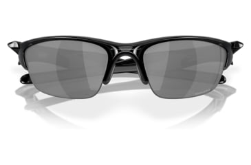 Image of Oakley Half Jacket 2.0 A Sunglasses - Mens, Polished Black Frame, Prizm Black Lens, Asian Fit, 62, OO9153-915326-62