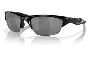 Image of Oakley Half Jacket 2.0 A Sunglasses - Mens, Polished Black Frame, Prizm Black Lens, Asian Fit, 62, OO9153-915326-62