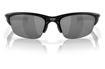 Image of Oakley Half Jacket 2.0 A Sunglasses - Mens, Polished Black Frame, Prizm Black Polarized Lens, Asian Fit, 62, OO9153-915325-62