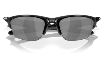 Image of Oakley Half Jacket 2.0 A Sunglasses - Mens, Polished Black Frame, Prizm Black Polarized Lens, Asian Fit, 62, OO9153-915325-62