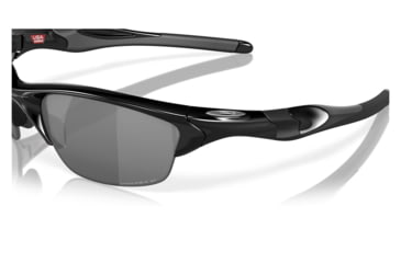 Image of Oakley Half Jacket 2.0 A Sunglasses - Mens, Polished Black Frame, Prizm Black Polarized Lens, Asian Fit, 62, OO9153-915325-62