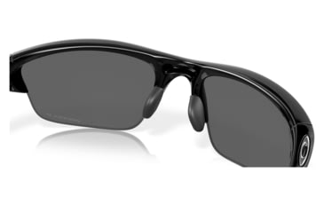 Image of Oakley Half Jacket 2.0 A Sunglasses - Mens, Polished Black Frame, Prizm Black Polarized Lens, Asian Fit, 62, OO9153-915325-62