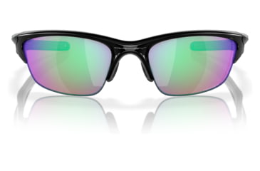 Image of Oakley Half Jacket 2.0 A Sunglasses - Men's, Polished Black Frame, Prizm Golf Lens, Asian Fit, 62, OO9153-915327-62