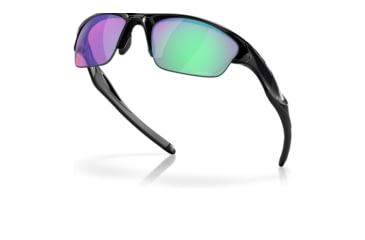 Image of Oakley Half Jacket 2.0 A Sunglasses - Mens, Polished Black Frame, Prizm Golf Lens, Asian Fit, 62, OO9153-915327-62