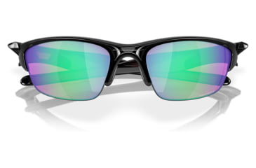 Image of Oakley Half Jacket 2.0 A Sunglasses - Mens, Polished Black Frame, Prizm Golf Lens, Asian Fit, 62, OO9153-915327-62