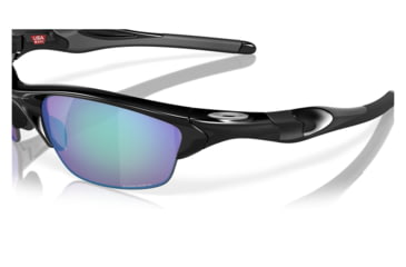 Image of Oakley Half Jacket 2.0 A Sunglasses - Mens, Polished Black Frame, Prizm Golf Lens, Asian Fit, 62, OO9153-915327-62