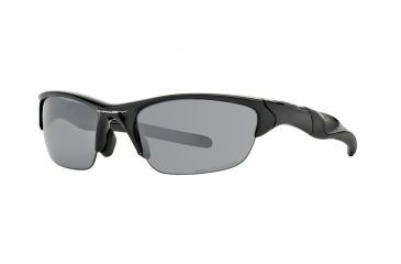 Image of Oakley HALF JACKET 2.0 A OO9153 Progressive Prescription Sunglasses OO9153-915304-62 - Lens Diameter 62 mm, Frame Color Polished Black