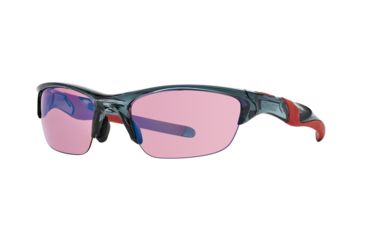 Image of Oakley HALF JACKET 2.0 A OO9153 Progressive Prescription Sunglasses OO9153-915311-62 - Lens Diameter 62 mm, Frame Color Crystal Black