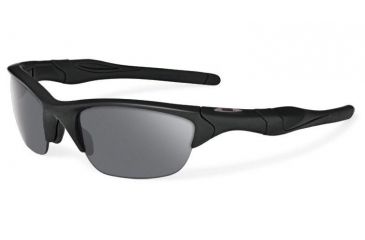 Image of Oakley Half Jacket 2.0 Single Vision Prescription Sunglasses, Matte Black Frame, OO9144-11SV