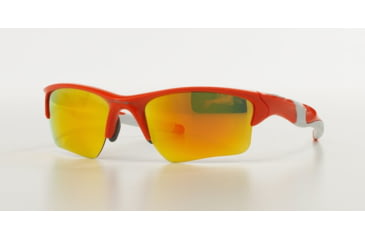 Image of Oakley HALF JACKET 2.0 XL OO9154 Single Vision Prescription Sunglasses OO9154-915402-62 - Lens Diameter 62 mm, Frame Color Blood Orange