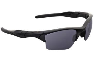 Image of Oakley HALF JACKET 2.0 XL OO9154 Single Vision Prescription Sunglasses OO9154-915412-62 - Lens Diameter 62 mm, Frame Color Matte Black