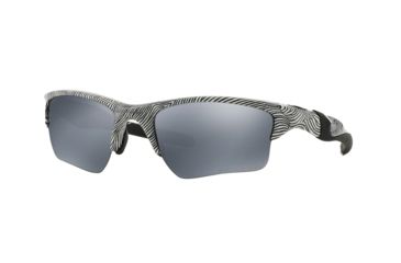 Image of Oakley HALF JACKET 2.0 XL OO9154 Single Vision Prescription Sunglasses OO9154-915451-62 - Lens Diameter 62 mm, Frame Color Fingerprint White