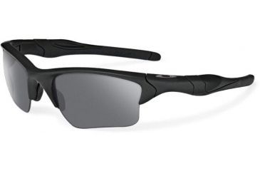 Image of Oakley SI Half Jacket 2.0 XL Sunglasses, Matte Black Frame, Grey Lens OO9154-12