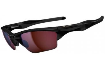 Image of Oakley Half Jacket 2.0 XL Sunglasses, G30 Iridium Lens, Polished Black Frame OO9154-26
