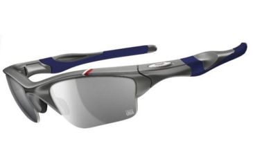 Image of Oakley Half Jacket 2.0 XL Team USA Dark Grey Frame w/ Grey Polarized Lenses Sunglasses OO9154-14