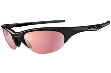 Image of Oakley Half Jacket Jet Black Frame w/ G30 Lenses Sunglasses 03-625