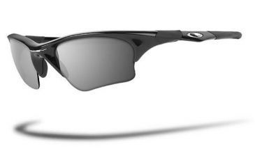 Image of Oakley Half Jacket XLJ Jet Black Frame Single Vision Prescription Sunglasses 03-650